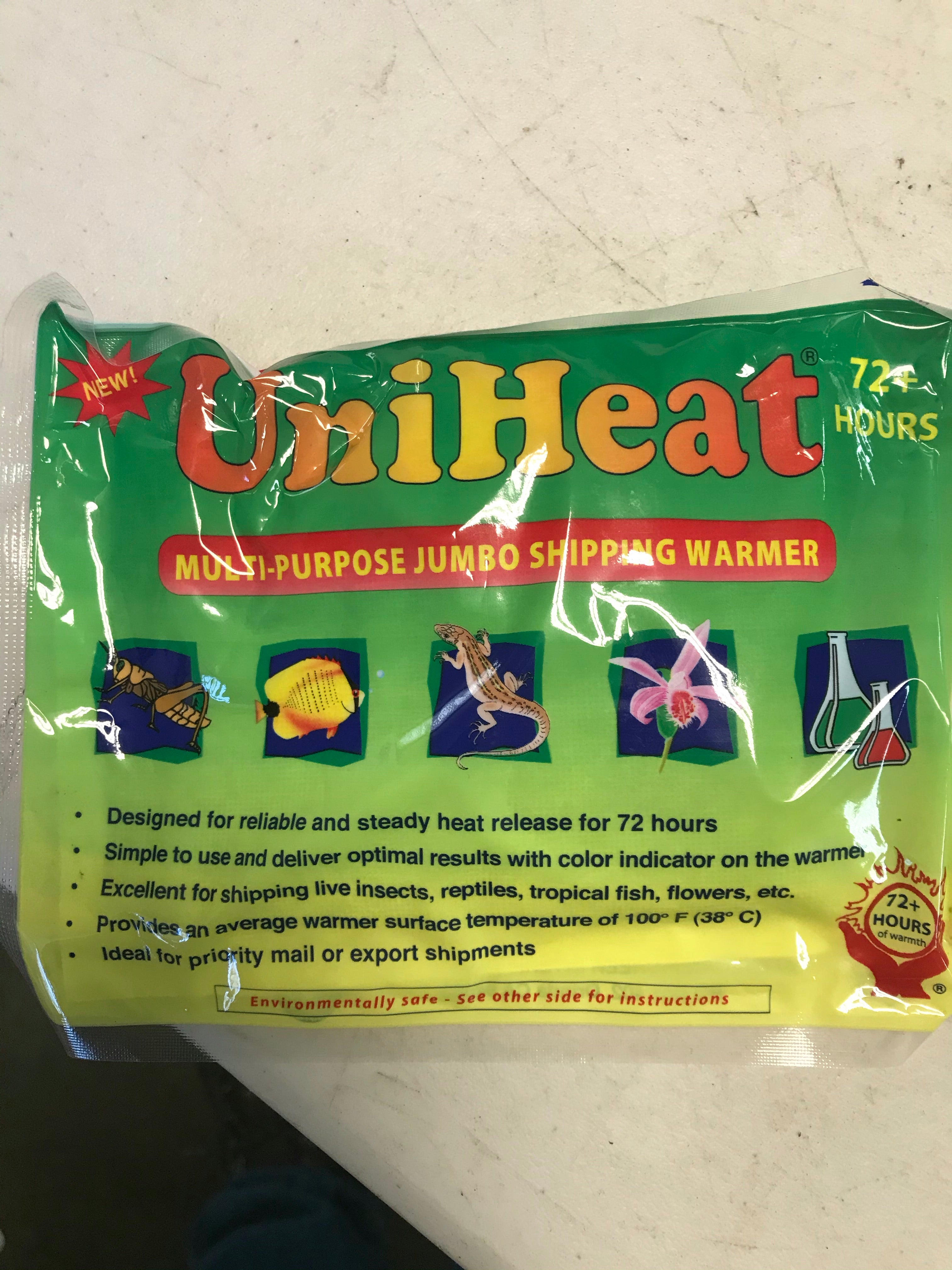 Heat pack 72+ hours